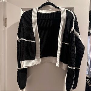 Black and White Women's Sweater